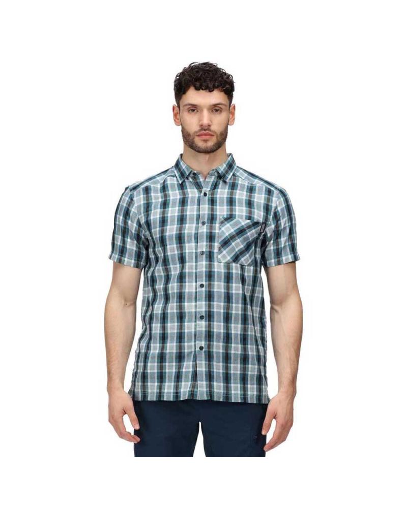 -REGATTA-CAMISA-MINDANO-VI-BLANCO-SHIRT-RMS163-E6I-VERDE