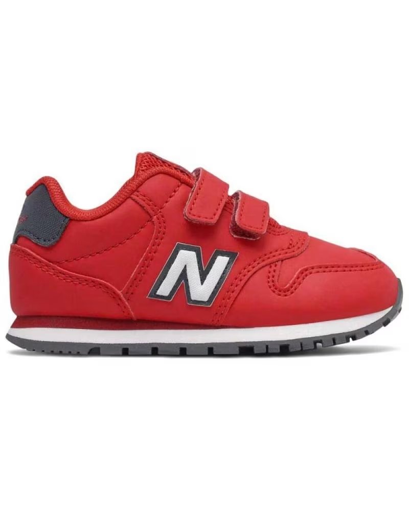 Sportivo per Bambino NEW BALANCE ZAPATILLAS IV500V1 BLANCO VELCRO IV500-NRN ROJO