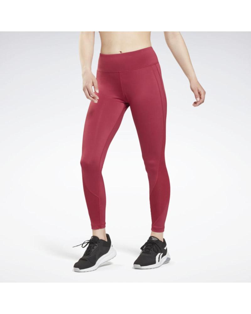 REEBOK WOR MESH TIGHT LEGGINGS BORDEAUX GV0843 MULTICOLOR