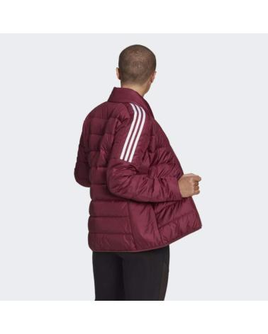 ADIDAS W ESS DOWN JKT JACKE BORDEAUX GT9163 ROJO