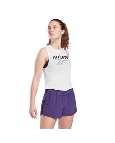 REEBOK ATHLETE TANK TOP WHITE GP7914 MULTICOLOR