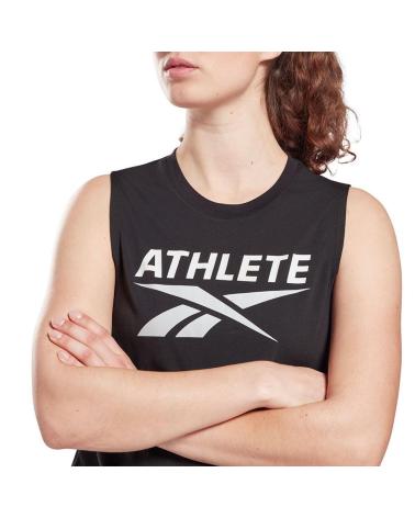 CAMISOLA REEBOK ATHLETE TANK PRETA GP7913 MULTICOLOR
