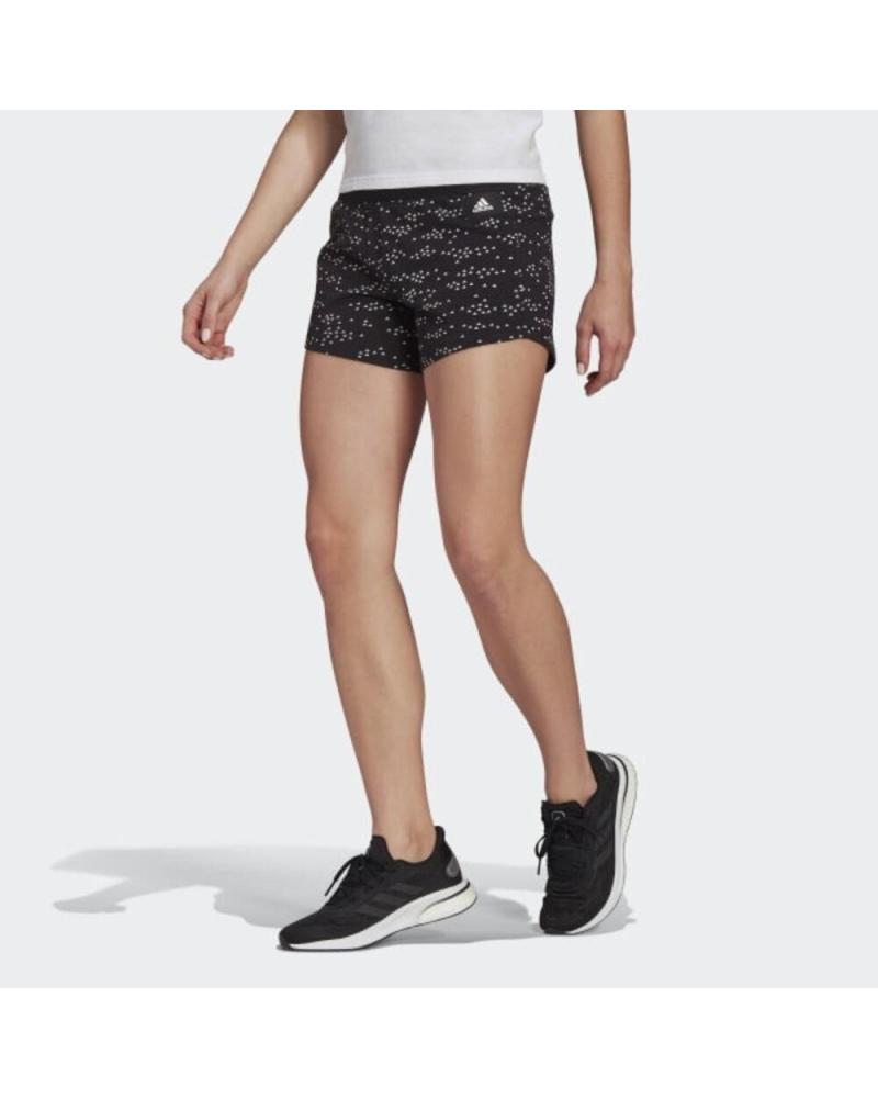 ADIDAS W WIN BLACK SHORTS GL6495 NEGRO