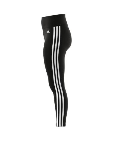 LEGGINGS ADIDAS W 3S 78 TIG PRETAS COM LISTRAS BRANCAS GL4040 NEGRO