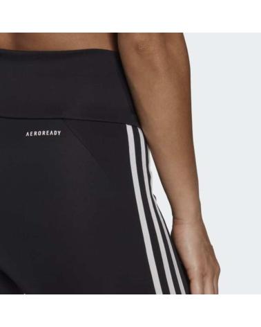 ADIDAS W 3S 78 TIG BLACK LEGGINGS WITH WHITE STRIPES GL4040 NEGRO