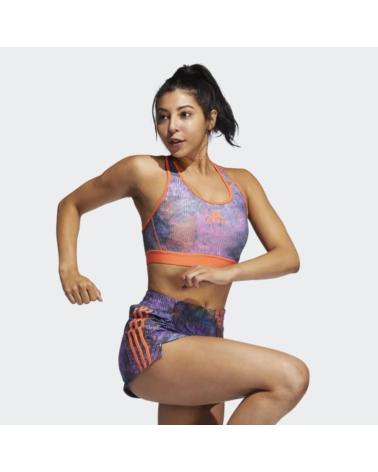 ADIDAS DRST FLORAL B WILTEA GL0586 MULTICOLOR SPORTS BRA MULTICOLOR