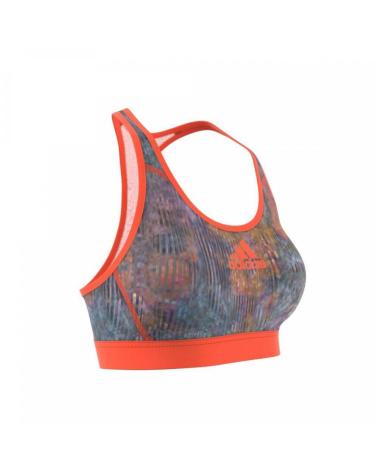 SUTIÃ DESPORTIVO ADIDAS DRST FLORAL B WILTEA GL0586 MULTICORES MULTICOLOR