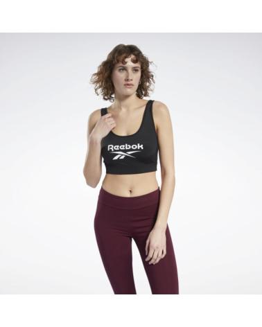 REEBOK TOP CL F VECTOR BRALETTE NOIR FT8189 MULTICOLOR
