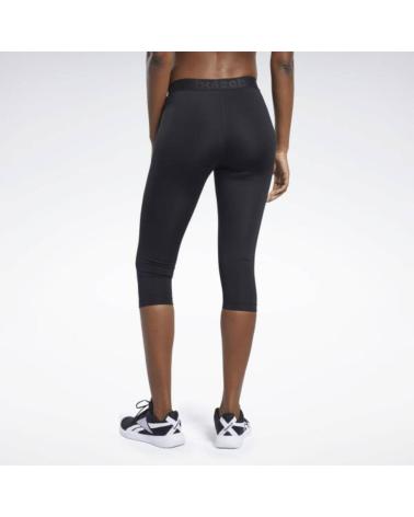 REEBOK WOR COMM CAPRI LEGGINGS FQ0405 BLACK NEGRO