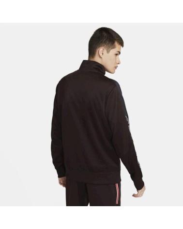 NIKE NSW REPEAT PK HZ TOP SWEATSHIRT DM4674-203 BRAUN SCHWARZ MARRóN