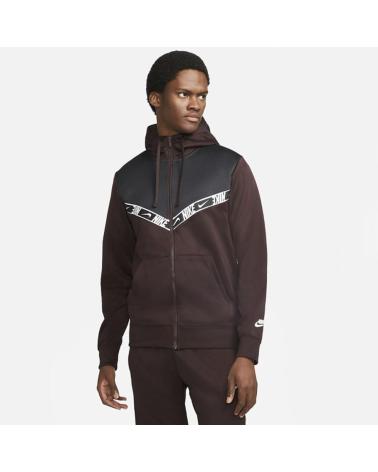 -NIKE-SUDADERA-M-NSW-REPEAT-PK-FZ-MARRON-NEGRO-DM4672-203-MARRóN