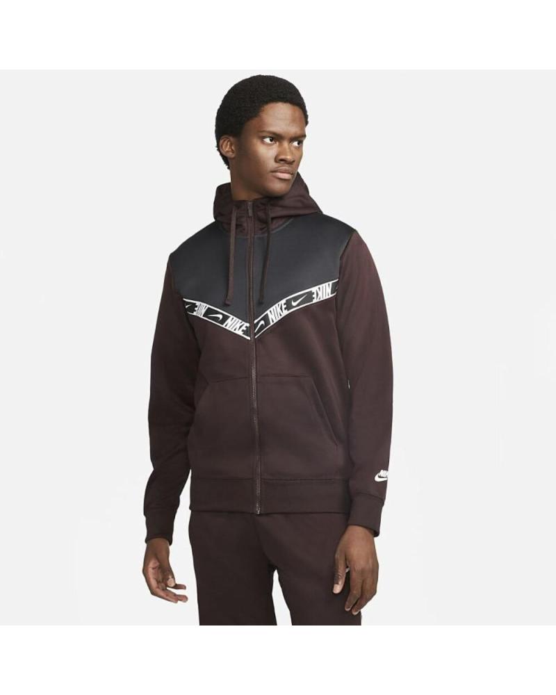 -NIKE-SUDADERA-M-NSW-REPEAT-PK-FZ-MARRON-NEGRO-DM4672-203-MARRóN