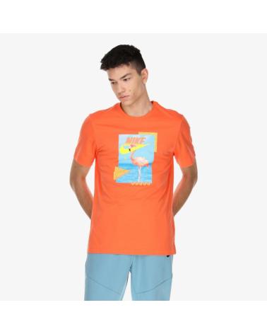 CAMISETA NIKE NSW BEACH FLAMINGO DD1282-842 CORAL ROSA ROSA