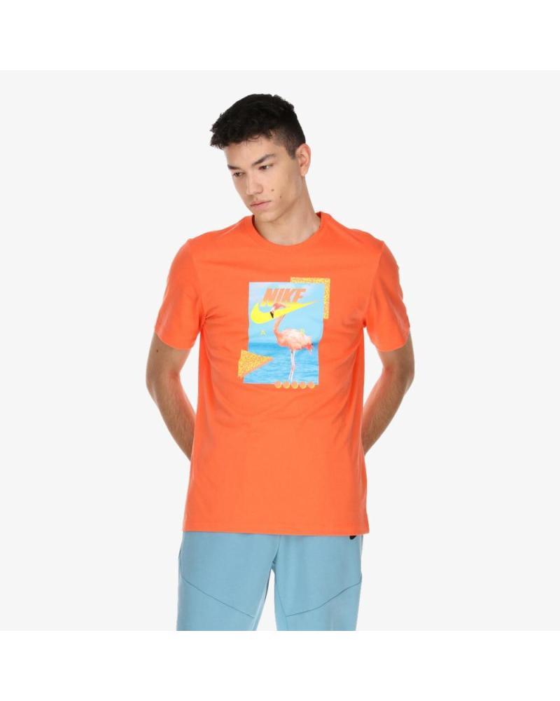 CAMISETA NIKE NSW BEACH FLAMINGO DD1282-842 CORAL ROSA ROSA