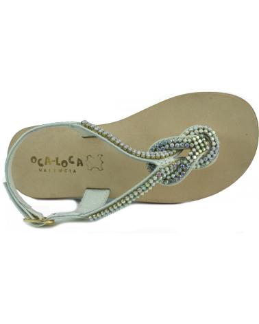 Sandalen für Mädchen OCA LOCA SHOES OCA LOCA ESCLAVA VALENCIA SANDALIA HIELO