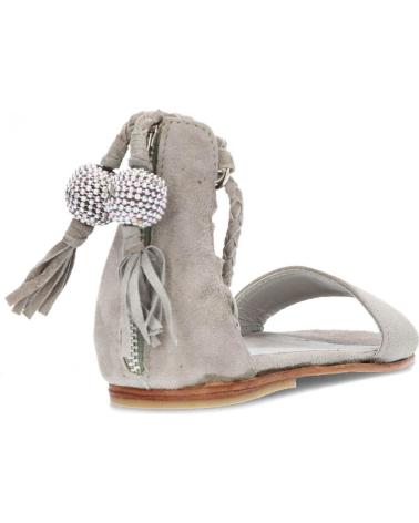 Sandalias de Niña OCA LOCA SHOES OCA LOCA SANDALIA PIEL NINA GRIS
