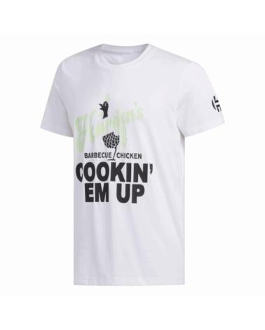 CAMISETA ADIDAS HARDEN SWAG ART DX6929 BLANCA BLANCO