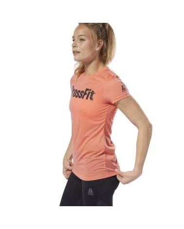 REEBOK Camiseta De Manga Corta Dp6215 en naranja para hombre