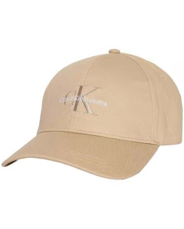 CALVIN KLEIN GORRA EMBRO EN COLOR PARA UNISEX BEIGE