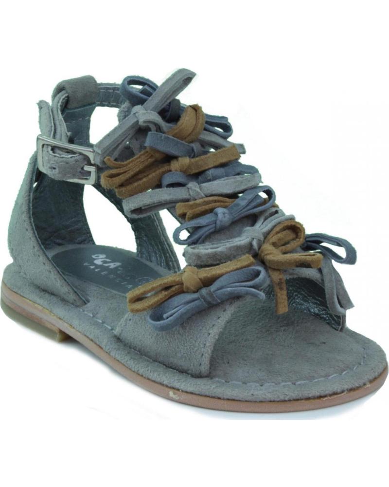 Sandalias de Niña OCA LOCA SHOES OCA LOCA VALENCIA TRICOLOR MARRON
