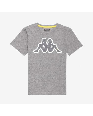 T-SHIRT KAPPA BORGGIA GRIS POUR ENFANT - RÉF. 304T6M0-903 MULTICOLOR