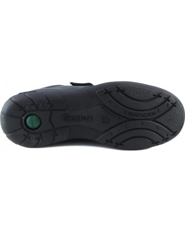 GORILA ZAPATOS PARA NINOS COLEGIAL RESISTENTE NEGRO