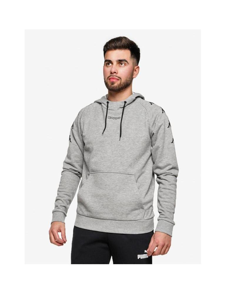 KAPPA KORTUS HOODIE GREY/BLACK 3114FMW-A03 MULTICOLOR