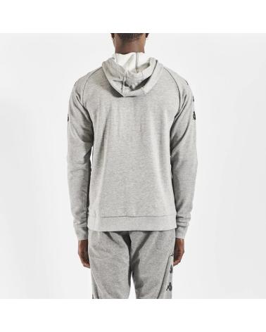 KAPPA KORTUS HOODIE GREY/BLACK 3114FMW-A03 MULTICOLOR