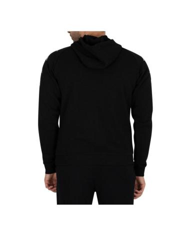 -KAPPA-SUDADERA-KORTUS-BLANCO-HOODIE-3114FMW-A02-NEGRO