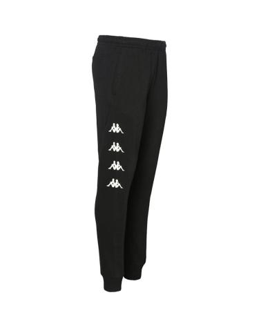 JOGGERS KAPPA KARBO NOIRS AVEC LOGOS BLANCS 3115UWW-A02 MULTICOLOR