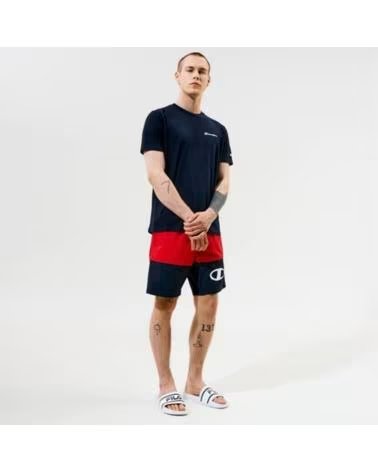 CHAMPION PANTALON CORTO 216070-RS046 EN ROJO PARA HOMBRE