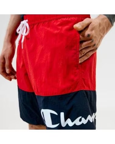 CHAMPION PANTALON CORTO 216070-RS046 EN ROJO PARA HOMBRE