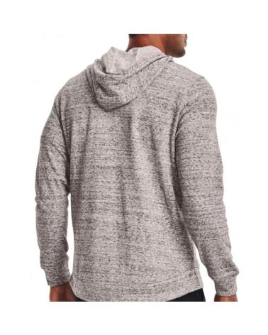 SWEAT À CAPUCHE UNDER ARMOUR RIVAL TERRY LC FZ 1370409-112 GRIS GRIS
