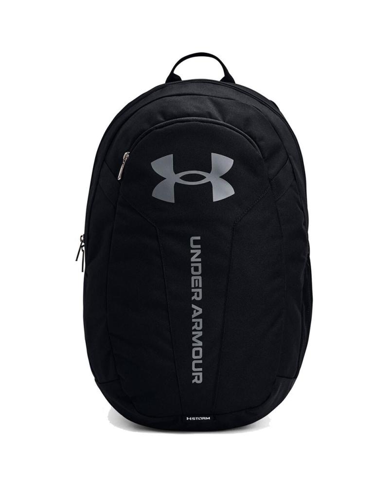 UNDER ARMOUR HUSTLE LITE BLACK BACKPACK 26.5 LITERS 1364180-001 NEGRO