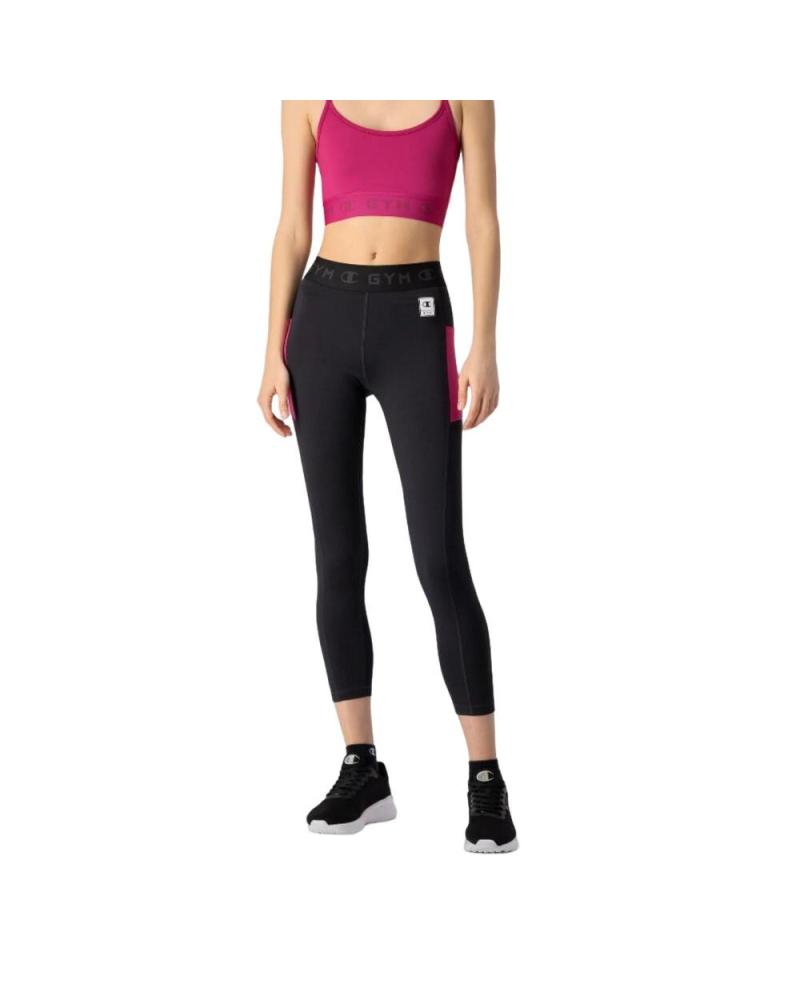 LEGGINGS CHAMPION ATHLETIC NERI | RIF. 115349-KK001 GRIS