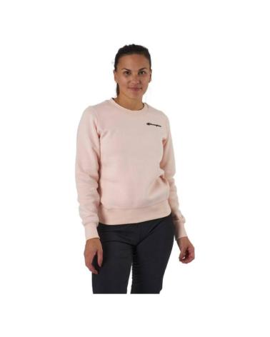 FELPA CHAMPION GIROCOLLO ROSA | RIF. 114422-PS157 ROSA