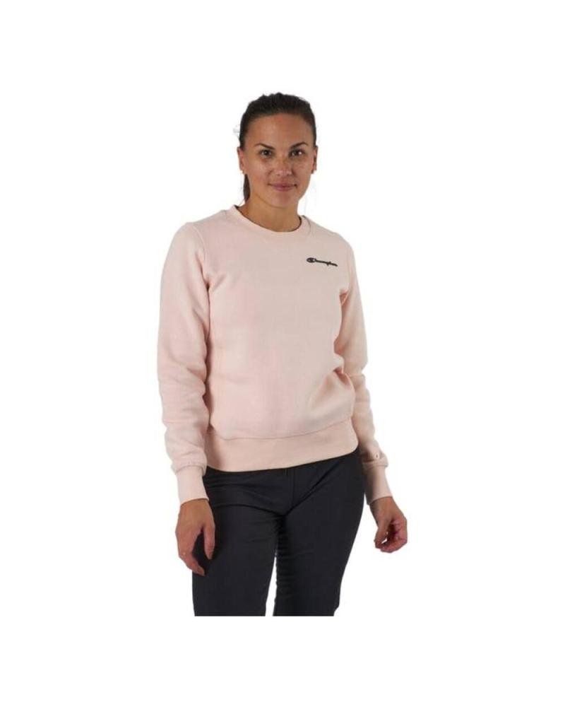 FELPA CHAMPION GIROCOLLO ROSA | RIF. 114422-PS157 ROSA
