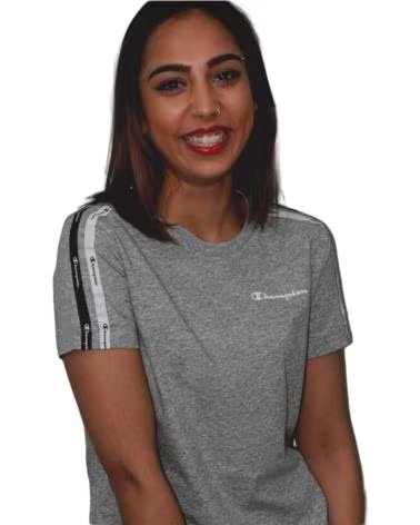 CHAMPION Camiseta De Manga Corta 113086-Ofgm en gris para mujer