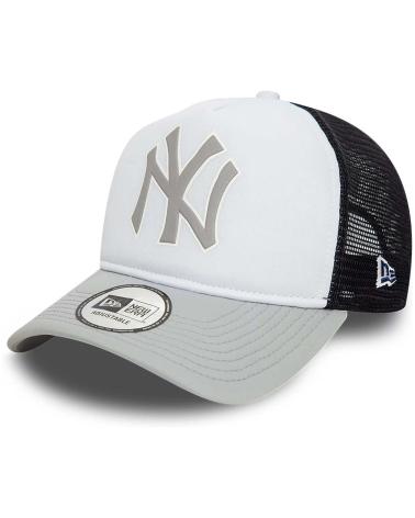 NEW ERA GORRA LOGO TRUCKER EN COLOR PARA UNISEX GRIS