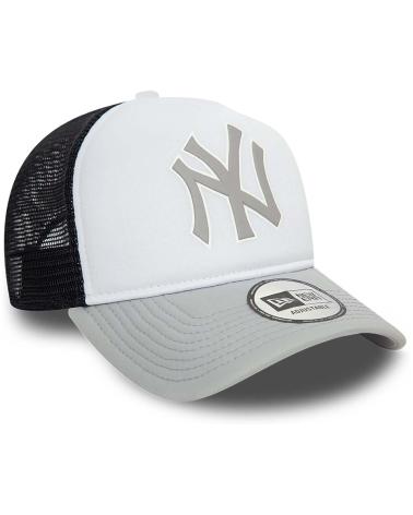NEW ERA GORRA LOGO TRUCKER EN COLOR PARA UNISEX GRIS