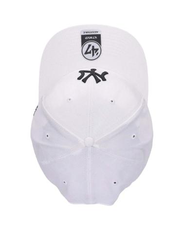 47 BRAND GORRA OSF EN COLOR PARA UNISEX BLANCO