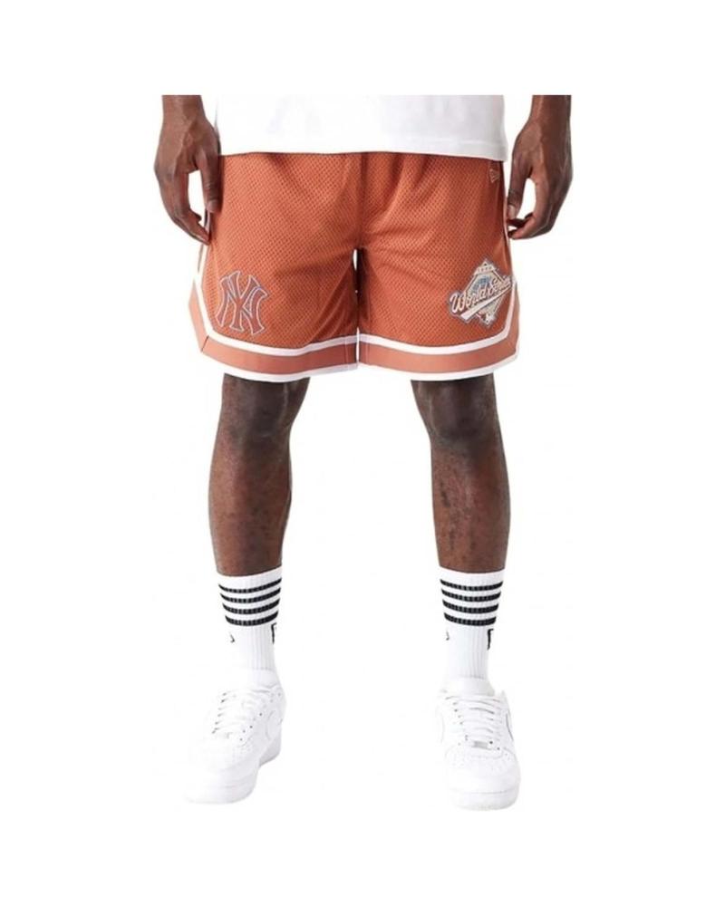 NEW ERA SERIES MESH SHORTS BROWN MARRóN
