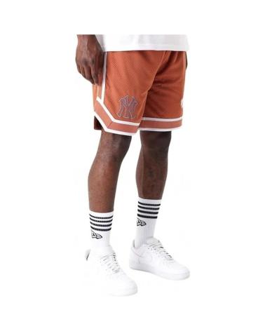 NEW ERA SERIES MESH SHORTS BROWN MARRóN