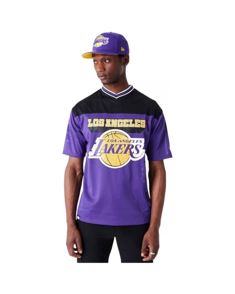 NEW ERA NBA ARCH GRAPHIC T-SHIRT PURPLE MORADO
