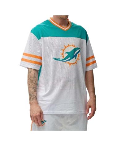 NEW ERA NFL GRAPHIC MIAMI DOLPHINS WHITE T-SHIRT BLANCO