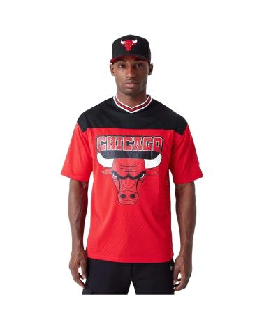 NEW ERA NBA GRAPHIC CHICAGO BULLS BLACK T-SHIRT NEGRO