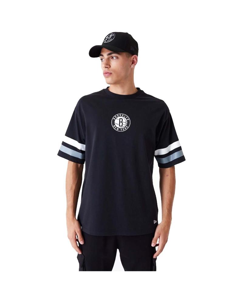 T-SHIRT NEW ERA NBA GRAPHIC BROOKLYN NETS NERO NEGRO
