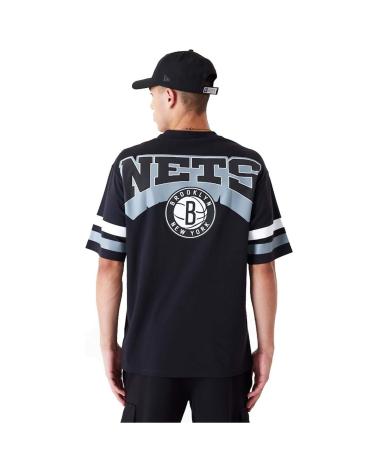 T-SHIRT NEW ERA NBA GRAPHIC BROOKLYN NETS NERO NEGRO
