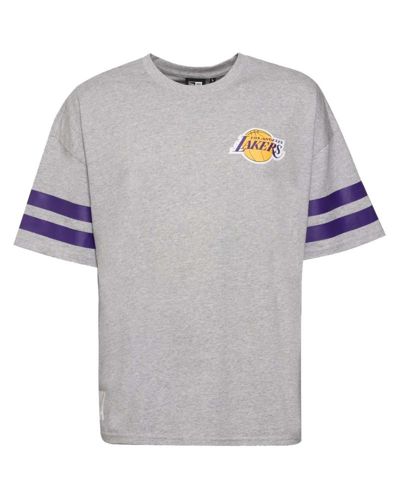 NEW ERA NBA LOS ANGELES LAKERS GREY T-SHIRT FOR MEN GRIS