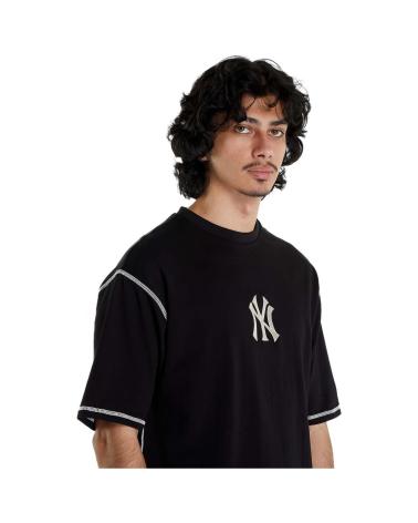 T-SHIRT MLB TEE NEW ERA NERA NEGRO